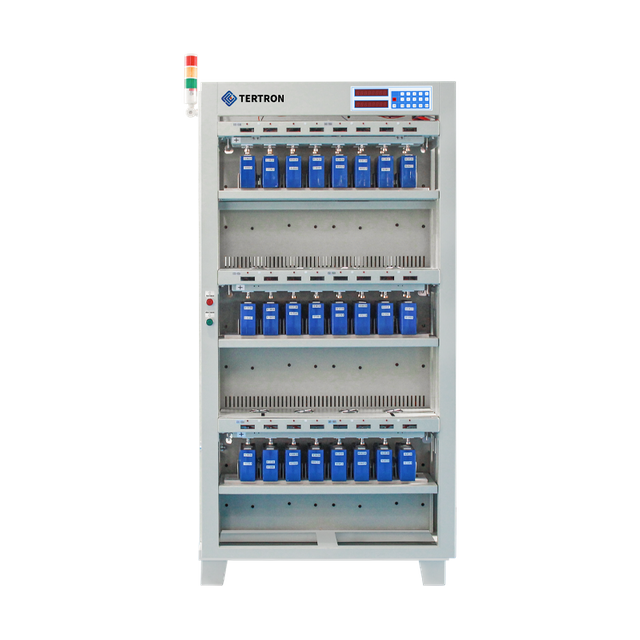 Mesin Penilaian Kapasitas Hemat Energi Baterai Prismatik 48 Saluran (TCS37-48/100A)