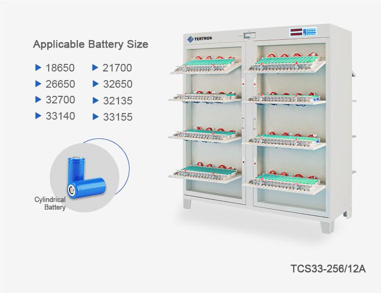 tampilan produk mesin uji baterai silinder - 256 saluran 10A 12A - 1