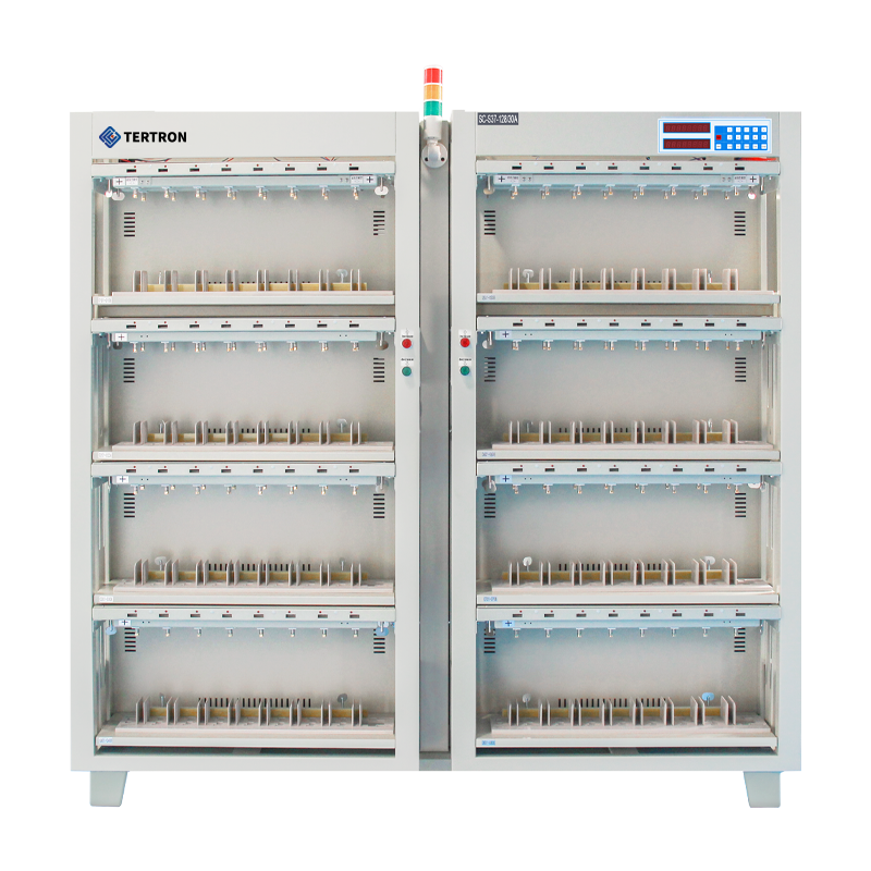 Mesin Penilaian Kapasitas Hemat Energi Baterai Prismatik 128 Saluran (TCS37-128/30A）