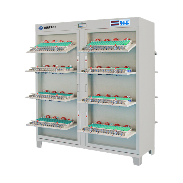 Mesin Penilaian Kapasitas Hemat Energi Baterai Daya Silinder 256 Saluran (TCS33-256/10A)
