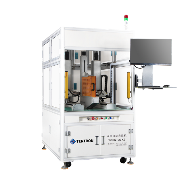 Mesin Las Titik Baterai Otomatis Dua Sisi 9 sumbu (TC-YCSM-20ZXC)